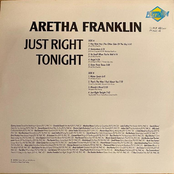 Aretha Franklin -Just Right Tonight