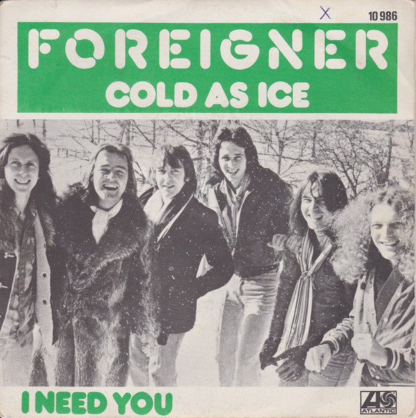 Foreigner -Cold As Ice