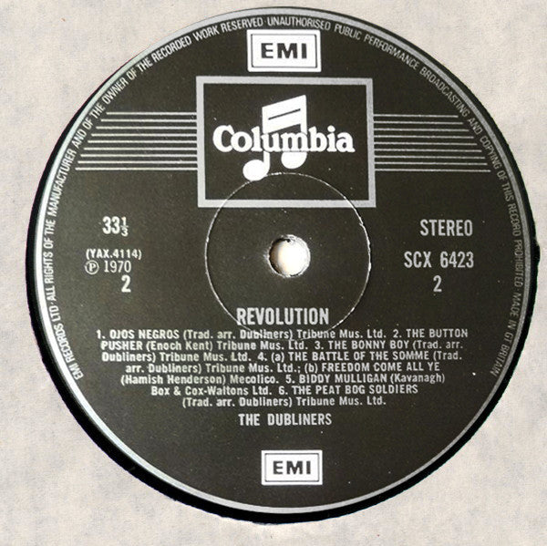 The Dubliners - Revolution