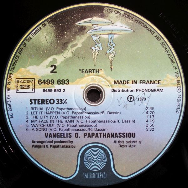 Vangelis O. Papathanassiou* -Earth