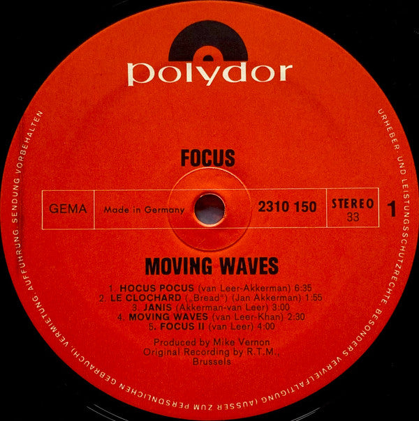 Focus (2) -Moving Waves
