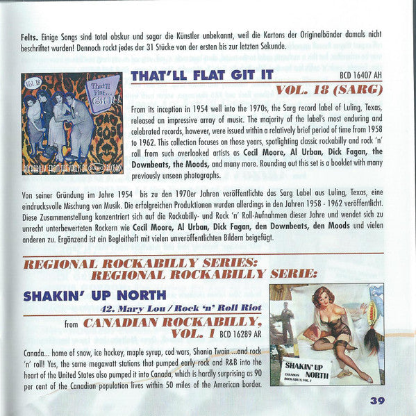 Various - That's What Makes The Jukebox Play (Highlights From Bear Family's Releases: Hillbilly &amp; Rockabilly)