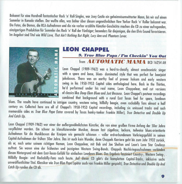 Various - That's What Makes The Jukebox Play (Highlights From Bear Family's Releases: Hillbilly &amp; Rockabilly)