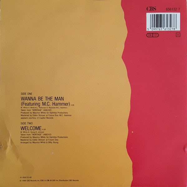 Earth, Wind & Fire Featuring M.C. Hammer* -Wanna Be The Man