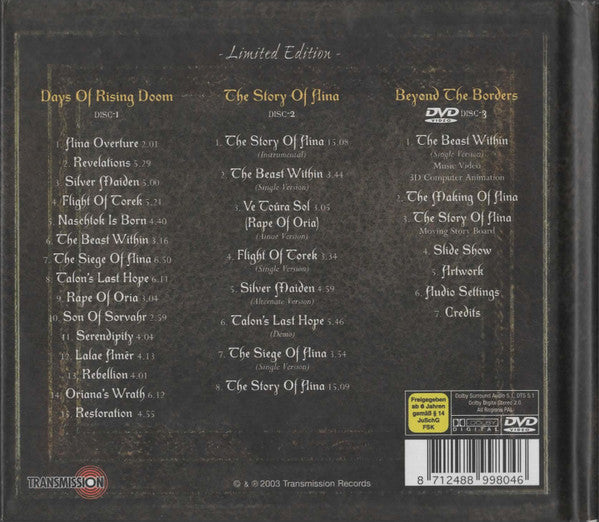 Aina -Days Of Rising Doom - The Metal Opera