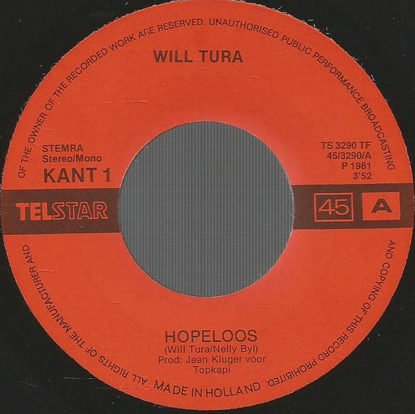 Will Tura -Hopeloos