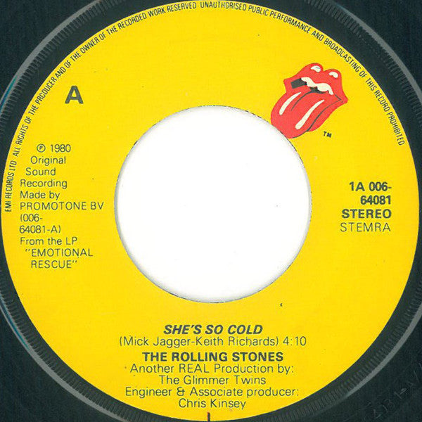 The Rolling Stones -She's So Cold