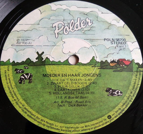 Moeder En Haar Jongens, Marjan Berk, Bill van Dijk, Bob van Leeuwen, The Mothercookies -Moeder En Haar Jongens
