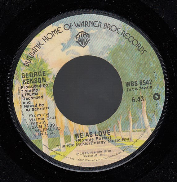 George Benson -On Broadway / We As Love