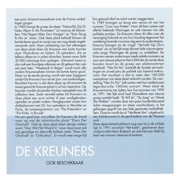 De Kreuners -Het Beste Van De Kreuners