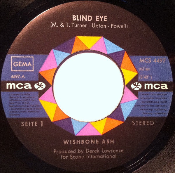 Wishbone Ash -Blind Eye