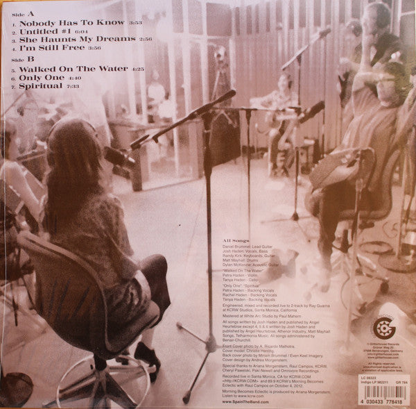 Spain -The Morning Becomes Eclectic Session