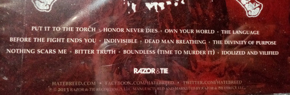 Hatebreed -The Divinity Of Purpose