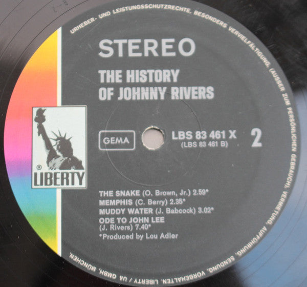 Johnny Rivers -The History Of Johnny Rivers