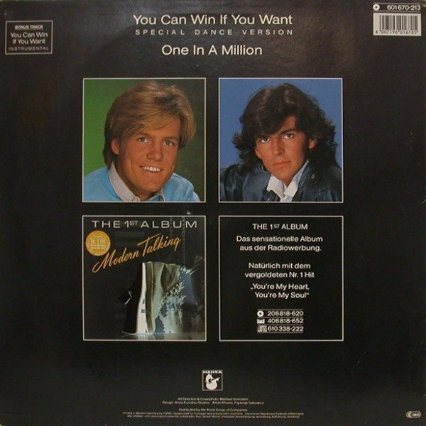 Modern Talking -You Can Win If You Want (Special Dance Version)