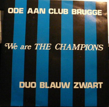 Duo Blauw-Zwart -We Are The Champions