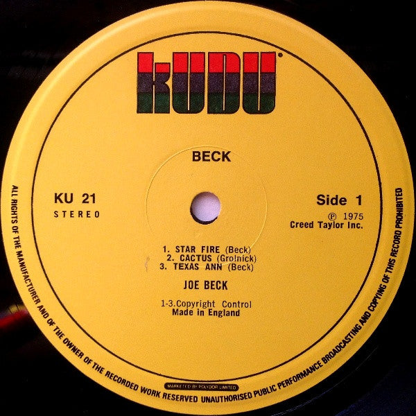 Joe Beck -Beck
