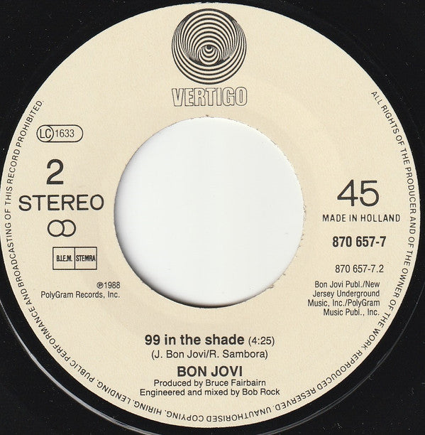 Bon Jovi - Bad Medicine