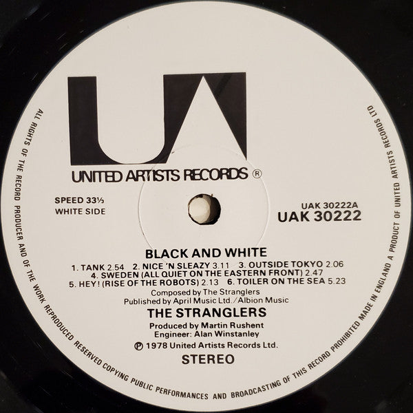 The Stranglers -Black And White