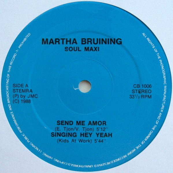 Martha Bruining -Soul Maxi