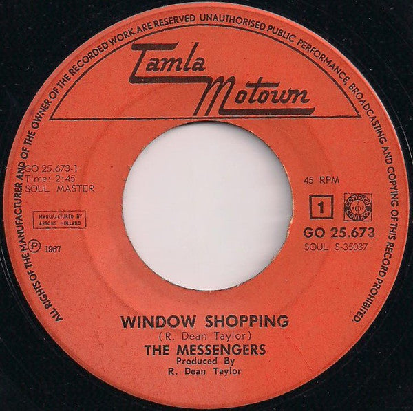 The Messengers (6) -Window Shopping / California Soul