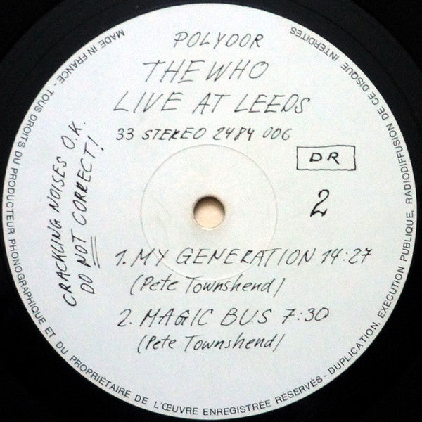 The Who -Live At Leeds