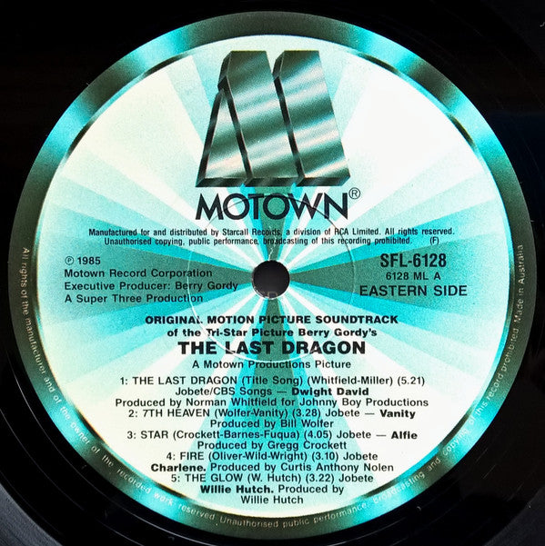 Various -Berry Gordy's The Last Dragon (Original Motion Picture Soundtrack)