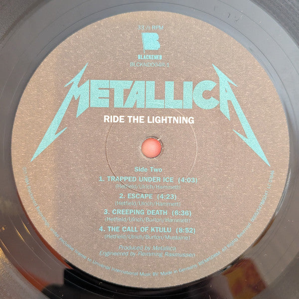 Metallica -Ride The Lightning