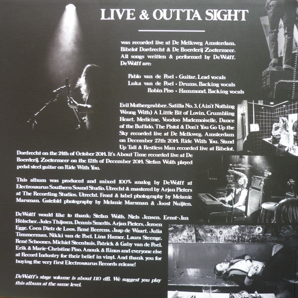 Dewolff -Live & Outta Sight