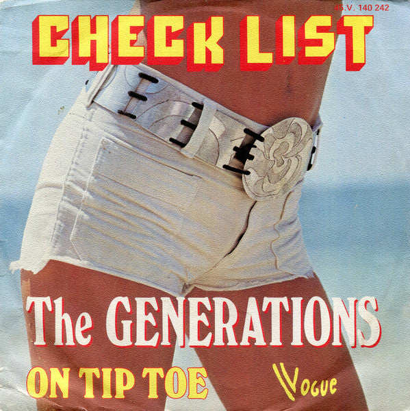 The Generations -Check List