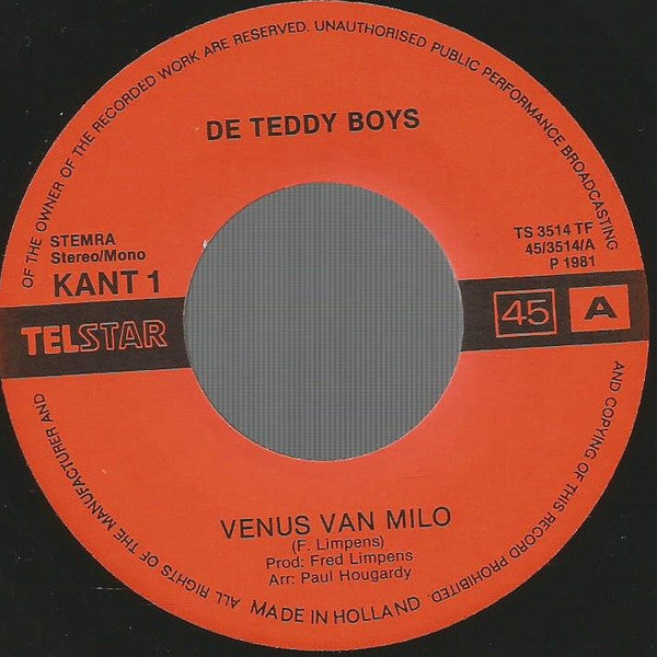 De Teddy Boys* -Venus Van Milo