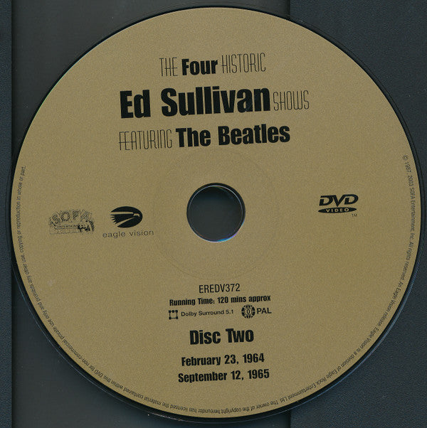 The Beatles - The Four Complete Historic Ed Sullivan Shows Featuring The Beatles