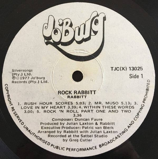 Rabbitt -Rock Rabbitt