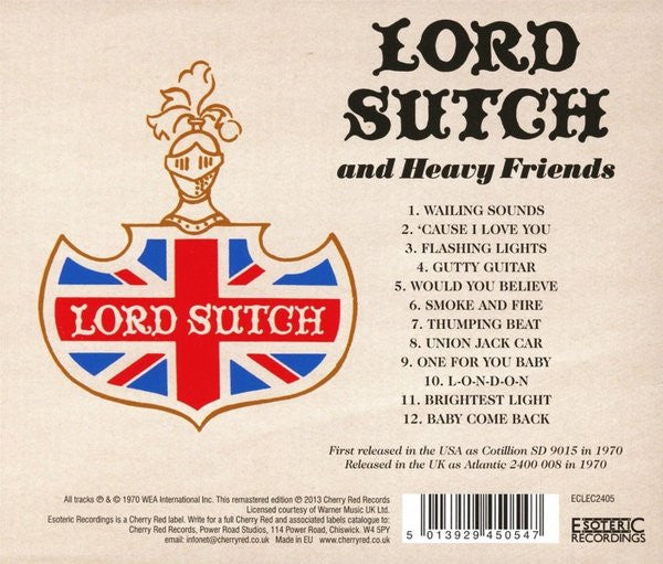 Lord Sutch And Heavy Friends -Lord Sutch And Heavy Friends