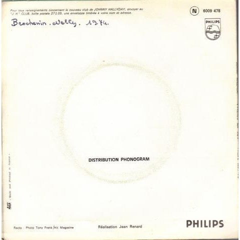 Johnny Hallyday -Prends Ma Vie