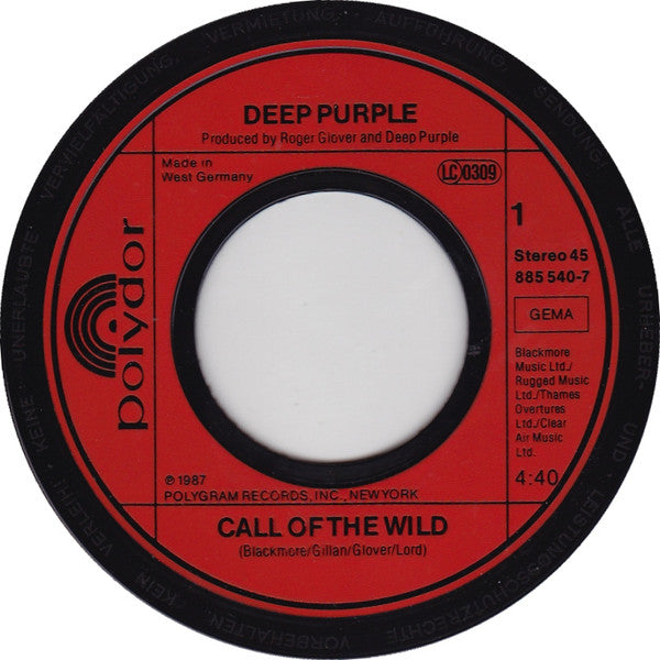 Deep Purple -Call Of The Wild