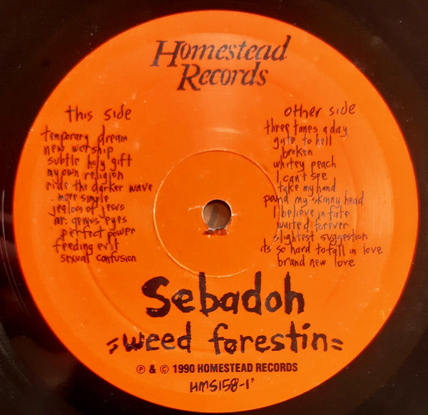 Sebadoh -Weed Forestin