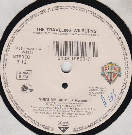 Traveling Wilburys -She's My Baby