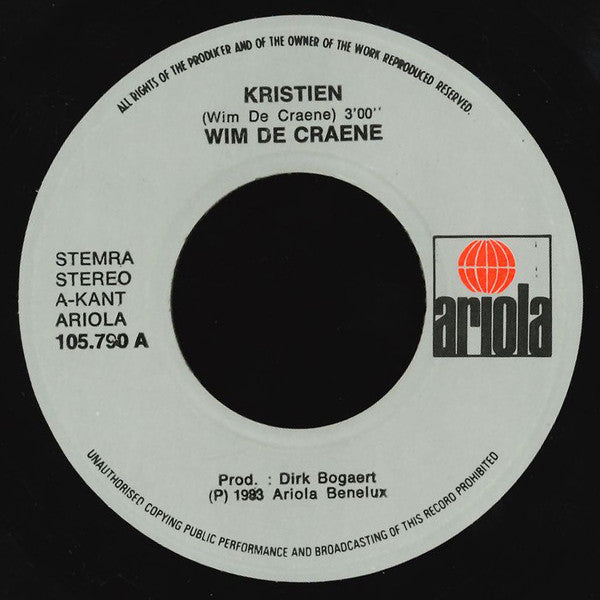 Wim De Craene -Kristien