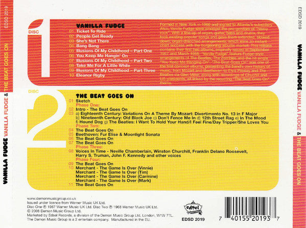 Vanilla Fudge -Vanilla Fudge & The Beat Goes On