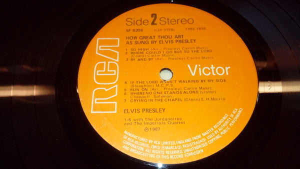 Elvis Presley - How Great Thou Art