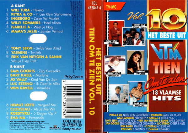 Various -Het Beste Uit Tien Om Te Zien Vol. 10