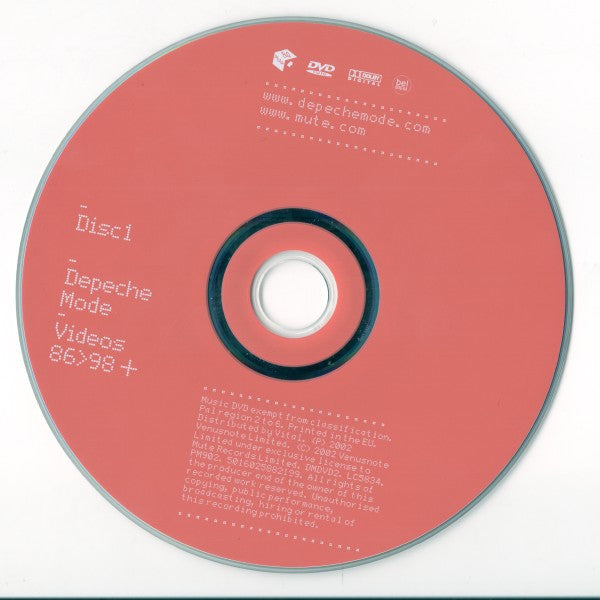Depeche Mode - Videos 86&gt;98 +