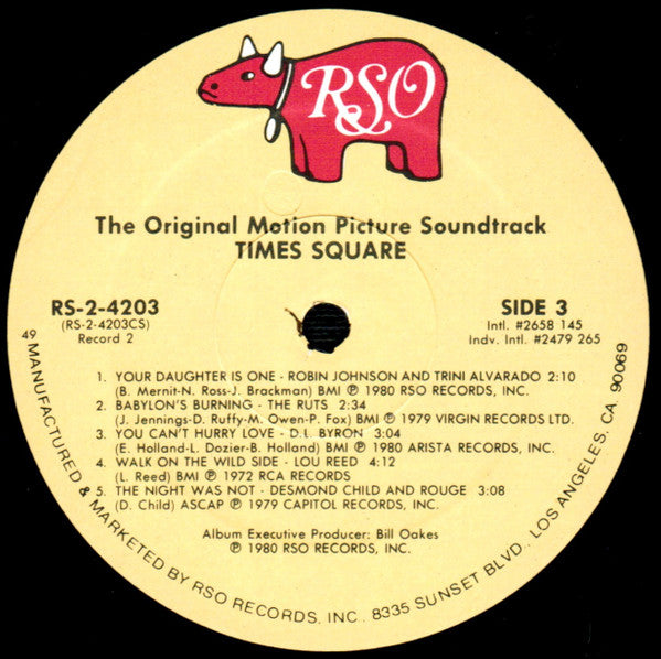 Various -The Original Motion Picture Soundtrack "Times Square"