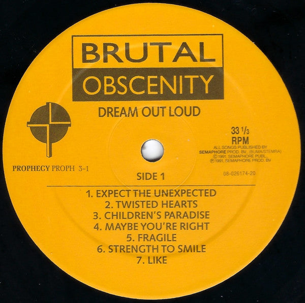 Brutal Obscenity -Dream Out Loud