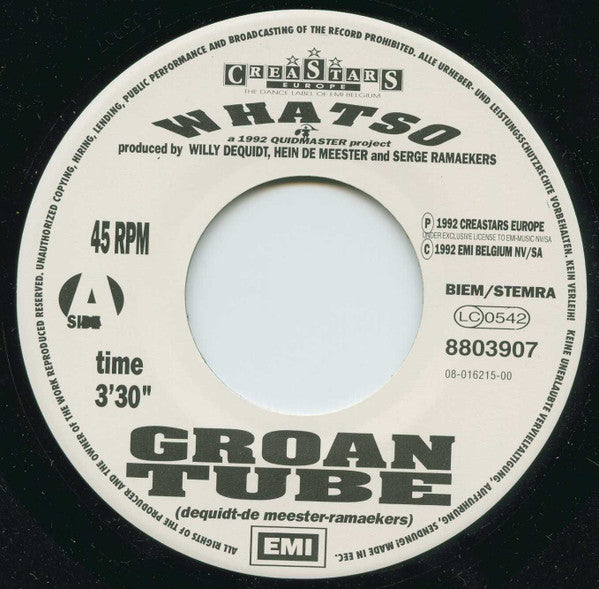 Whatso -Groan Tube
