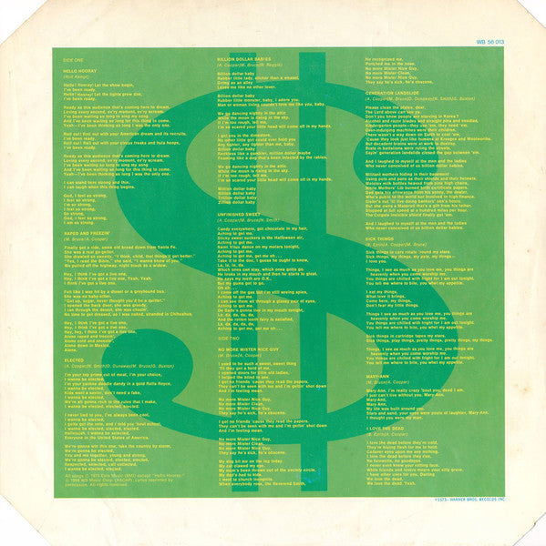 Alice Cooper - Billion Dollar Babies