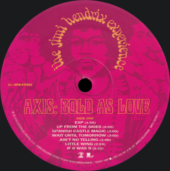 The Jimi Hendrix Experience -Axis: Bold As Love