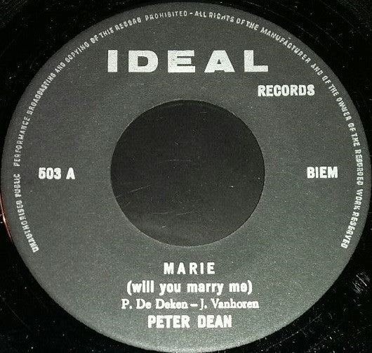 Peter Dean (5) -Marie