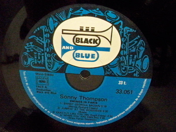 Sonny Thompson -Swings In Paris
